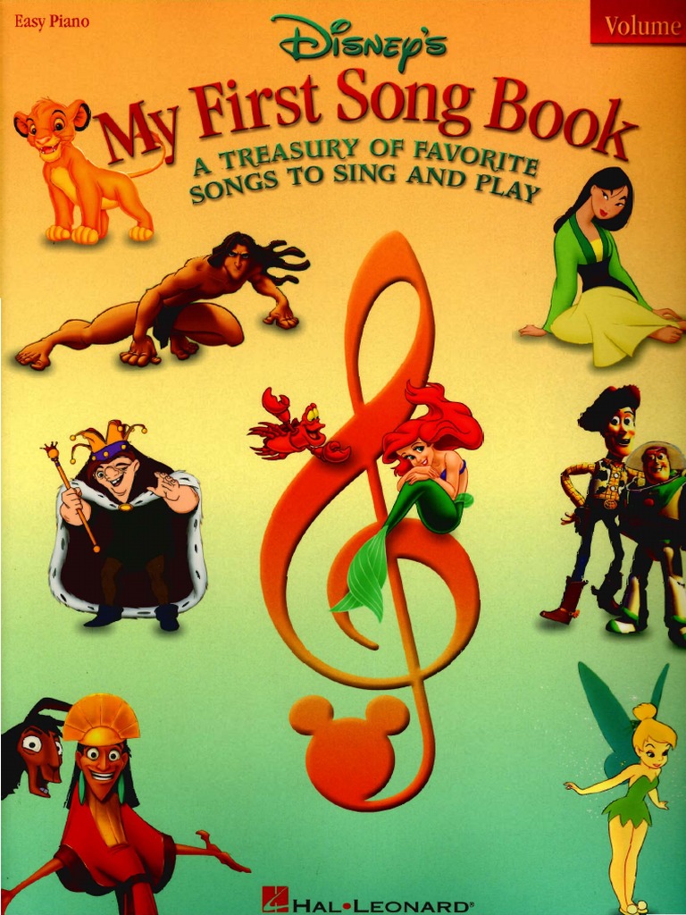 Disney - Easy Piano - My First Song Book-1.pdf