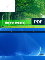 The Way to Belief