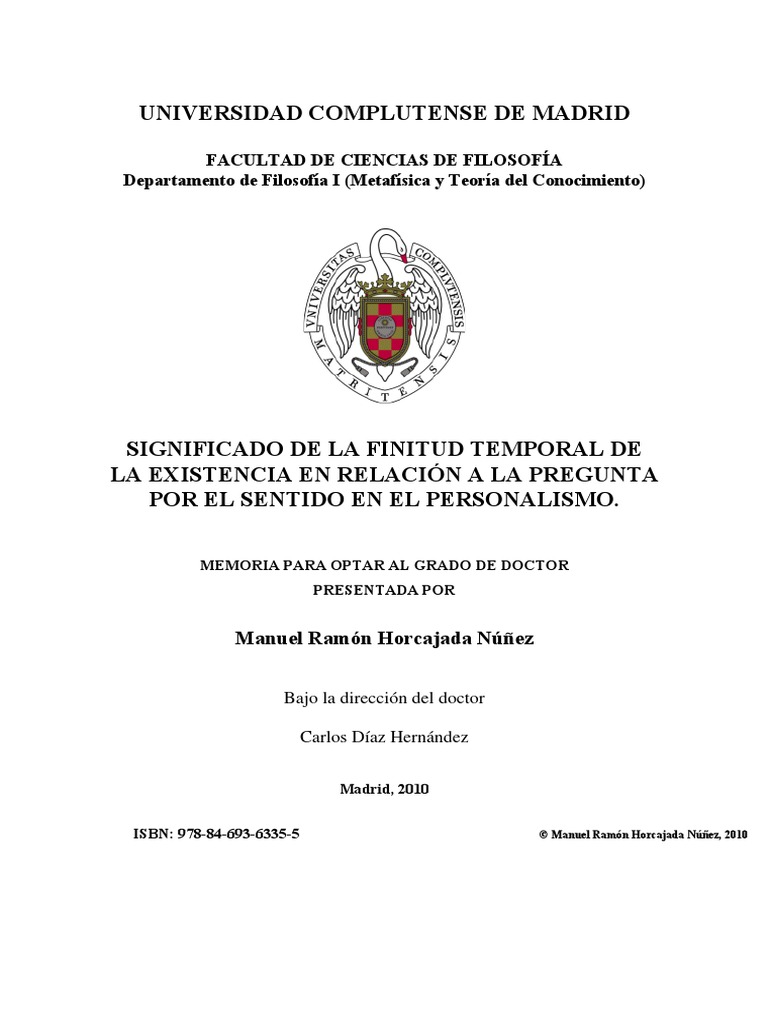 Finitud de La Existencia | PDF | Existencia | Filosofía