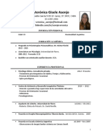 Verónica Asenjo CV PDF