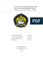 The Clinical Relevance of Pharmacokinetics and Drug Interactions With Anti Epileptic Drugs