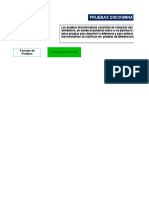 Pruebas Discriminativas