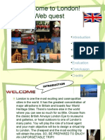 Example Webquest 3 Welcome to London Webquest