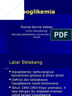 Hipoglikemia Pada BAyi Baru Lahir Revisi