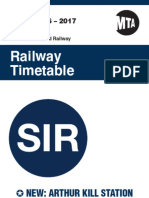 Railway Timetable: New: Arthur Kill Station