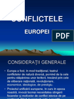 Conflictele Europei