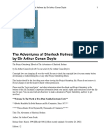 The Adventures of Sherlock Holmes PDF