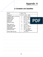 Unit Conversions and Constants by Beiser