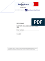 Technicien Electricite de Maintenance Industrielle Evaluation PDF