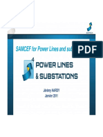 SAMCEF For Power Lines and Substations: Jérémy HARDY Janvier 2011