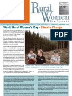 October 2008 Rural Women Magazine, New Zealand