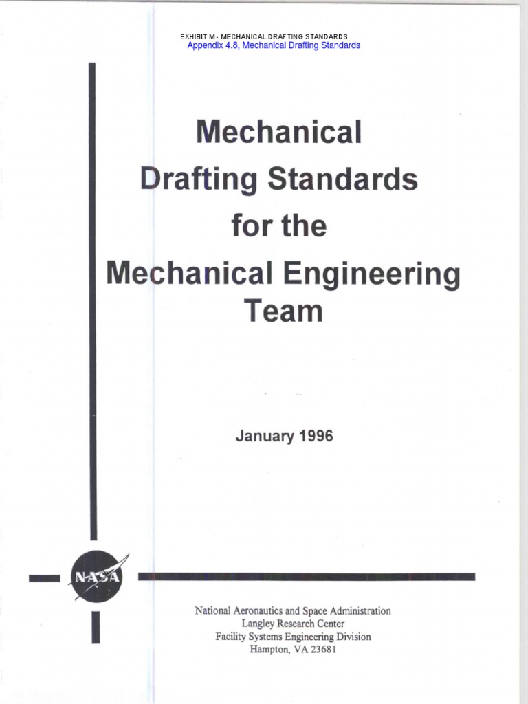 Mechanical Drafting Standards Guide | PDF