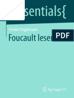 (Essentials) Frieder Vogelmann-Foucault Lesen-Vs Verlag Für Sozialwissenschaften (2017)