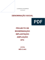 Projecto de Grandes Empresas Rurais - Comentários