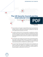 The UN Security Council and The International Criminal Court