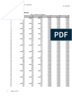 Table: Assembled Joint Masses: Pbrs - SDB SAP2000 v14.0.0 - License # 01 Juni 2017