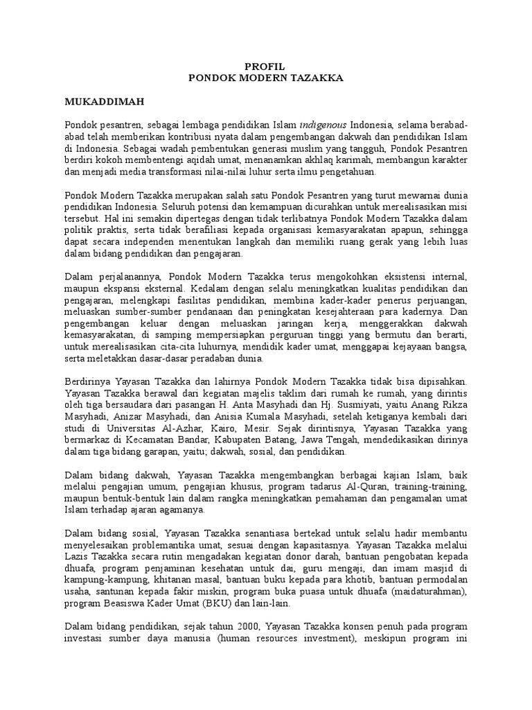 Contoh Selayang Pandang | PDF Contoh Selayang Pandang | PDF