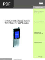 Stylish, Full-Featured Mobile Wifi Phone For Voip Service: Product Data Wireless-G Ip Phone