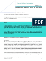 Image Analysis of Unusual Structures On The Far Side of The Moon in The Crater Paracelsus C