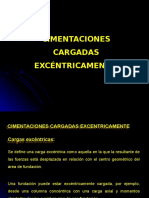 Cimentaciones Cargadas Excentricamente