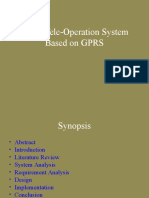 Robot Tele-Operation System Based On GPRS