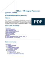 SOAP Version 1.2 Part 1 - Messaging Framework