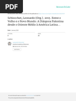 Schiocchet Leonardo Org. . 2015. Entre o
