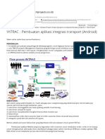 WiTRAC - Pembuatan Aplikasi Integrasi Transport (Android)