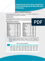 Evidencia 5 - Ejercicio de Muestreo