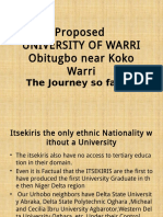 Proposed University of Warri