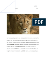 Ib French Lion Essay Test Corrections