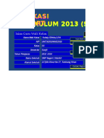 Aplikasi Raport K-2013 SMP