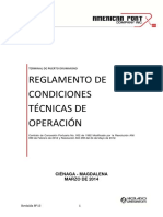Reglamento de Condiciones Tecnicas de Operacion APCI Revision 13