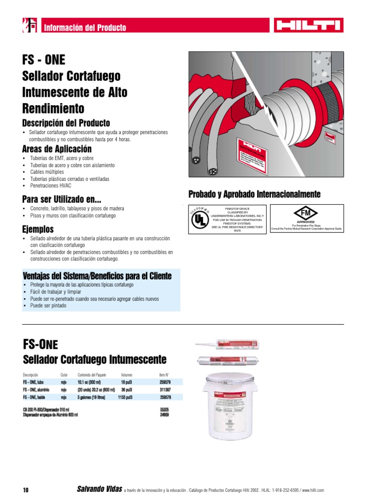FS One | PDF | Agua | Materiales