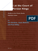 (Nag Hammadi and Manichaean Studies 87) Iain Gardner, Jason D. BeDuhn, Paul Dilley-Mani at the Court of the Persian Kings_ Studies on the Chester Beatty _Kephalaia_ Codex-Brill Academic Publishers (20.pdf