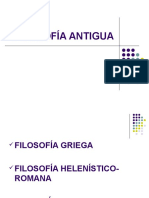 Filosofía Antigua