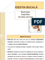 Digestia Bucala (Masticatie, Deglutitie, Saliva)