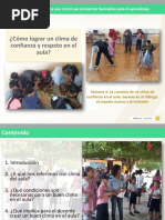 ¿Cómo Lograr Un Clima de Confianza y Respeto en El Aula