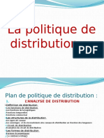 Plan de Politique de Distribution