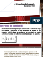 Ecuaciones Diferenciales Aplicadas A La Ingeniería Civil