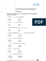 Diagnostic Test