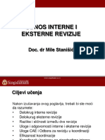 Odnos Interne I Eksterne Revizije PDF