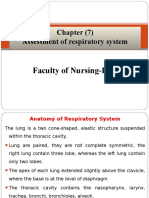 Assessment of the Respiratory System