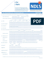 Application Form for a Driving Licence D401