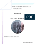 Antologia Psicologia de La Vejez