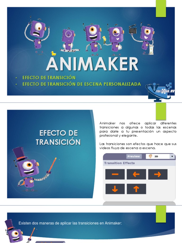 Efectos de Transición PDF Informática y tecnología de la