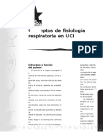 Conceptos de fisiología respiratoria en UCI