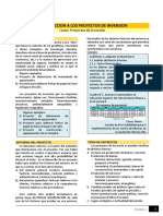 Lectura Introducción A Los Proyectos de Inversión - PROYINM1