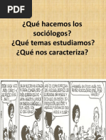 Qué Es y Qué Estudia La Sociología