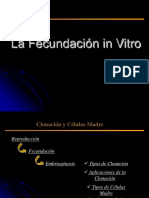 Fecundacion in Vitro y Clonacion1